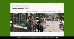 Desktop Screenshot of marie-kahle-gesamtschule.de